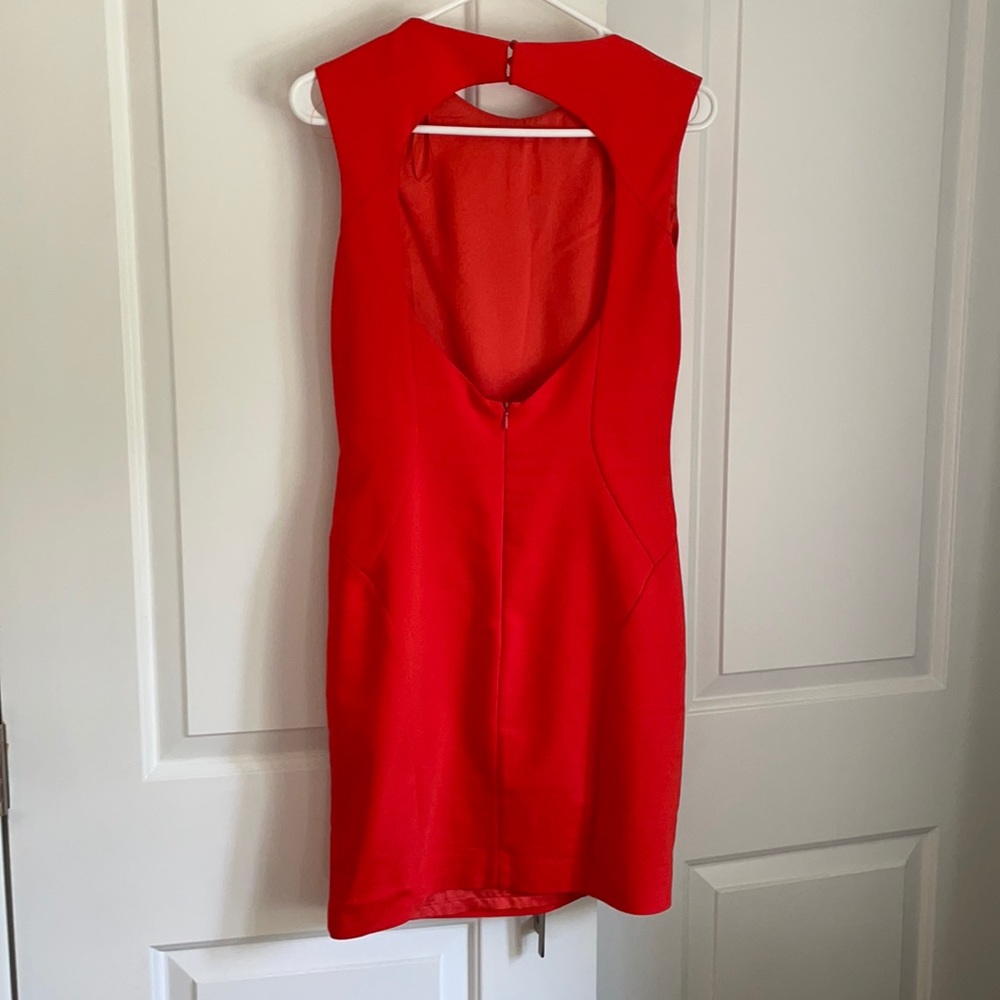BEAUTIFUL red/orange Zara Dress